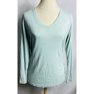 liz lange maternity top V-neck Long Sleeves Size L
